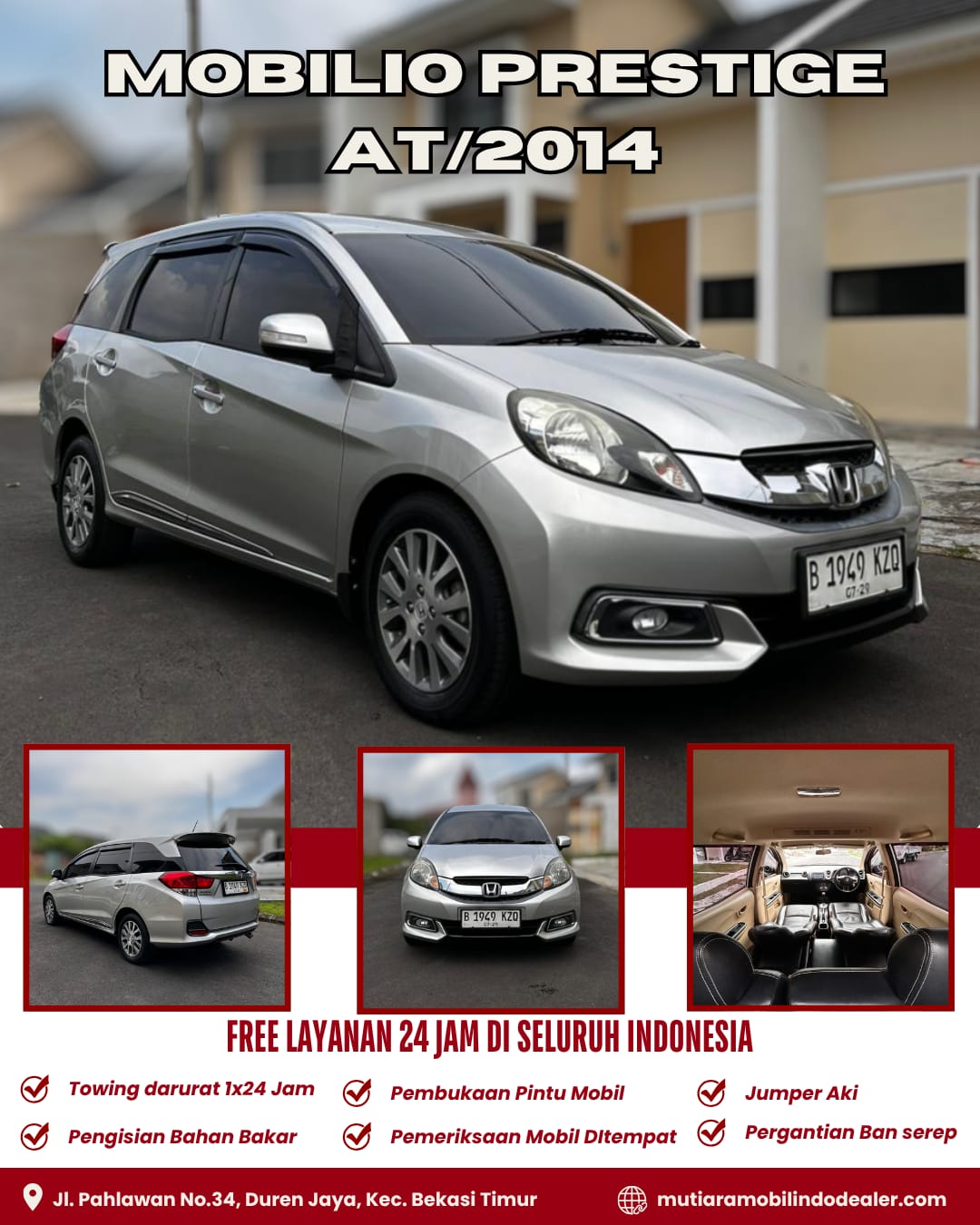 Honda Mobilio Prestige AT
